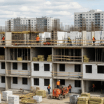 construção de apartamentos populares