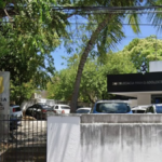 fachada da Delegacia do Adolescente Infrator, em Salvador-BA.