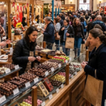 feira de chocolates