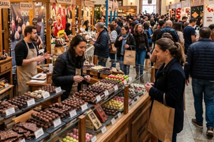 feira de chocolates