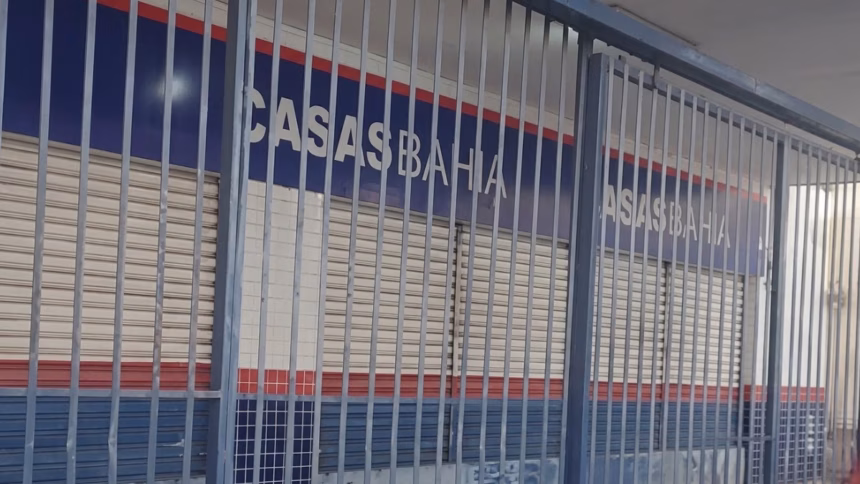 fachada de loja fechada